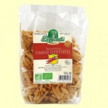 Tallarines con pimiento Espelette Bio - 250 gramos - Lazzaretti