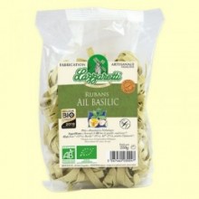 Tallarines de Albahaca y Ajo Bio - 250 gramos - Lazzaretti