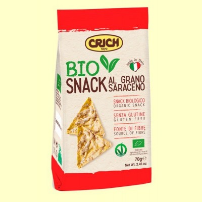 Snacks de Trigo Sarraceno Bio - 70 gramos - Crich