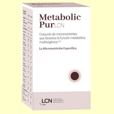 Metabolic PurLcn - 120 cápsulas - LCN