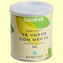 Solodrink Té Verde con Menta Instantáneo - 150 gramos - Dimefar