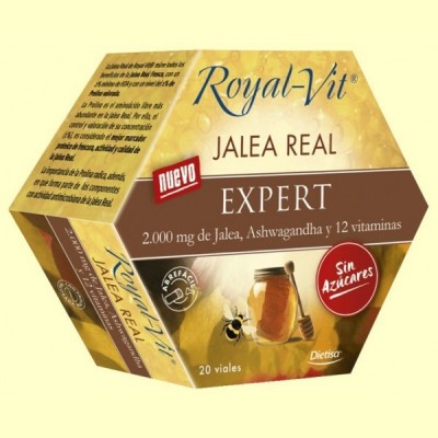 Royal-Vit Jalea Real Expert - 20 ampollas - Dietisa