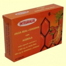 Jalea Real con Ginseng y Acerola - 45 cápsulas - Integralia
