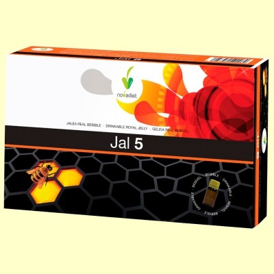 Jal 5 - Jalea Real Bebible - 20 viales - Novadiet