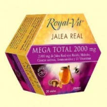 Royal-Vit Mega Total 2000 mg - 20 ampollas - Dietisa