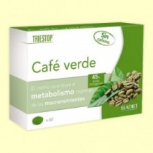 Café Verde Triestop - Metabolismo de las grasas - 60 comprimidos - Eladiet