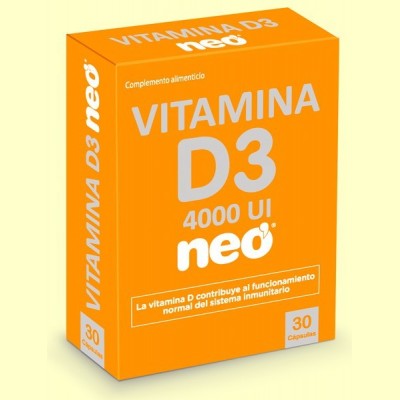 Vitamina D3 - 30 cápsulas - Neo