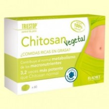 Triestop Chitosan Vegetal - 60 comprimidos - Eladiet