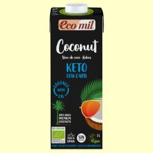 Bebida de Coco Nature Keto Bio - 1 litro - EcoMil