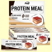 Protein Meal - Barritas Proteicas sabor Tiramisú - 12 barritas - PWD