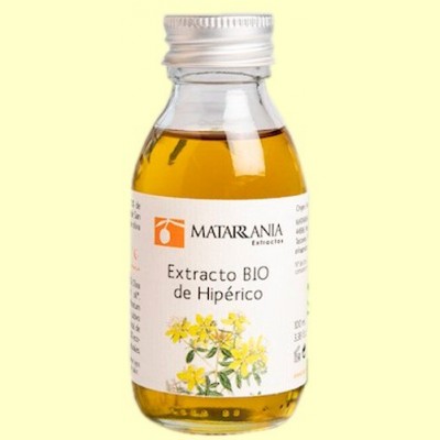 Aceite de Hipérico 100% Bio (Extracto) - 100 ml - Matarrania