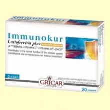 Immunokur - Sistema Inmunológico - 20 comprimidos - Gricar