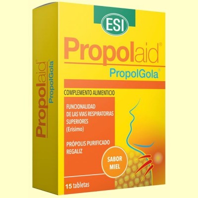 PropolGola Miel - 15 tabletas - Propolaid