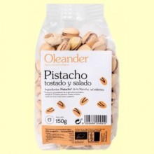 Pistacho Tostado y Salado Bio - 150 gramos - Oleander