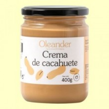Crema de Cacahuete - 400 gramos - Oleander
