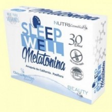 Sleep Well - Melatonina - 30 comprimidos - Clinical Nutrition Beauty