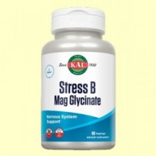 Stress B Mag Glicynate - 60 cápsulas - Laboratorios Kal