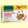 Polen + Jalea + Ginseng - 30 comprimidos - Santiveri