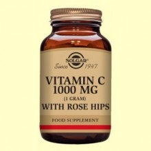 Rose Hips C 1000 mg - Vitamina C - 100 comprimidos - Solgar