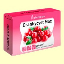 Cranbycyst Max - Vías Urinarias - 30 cápsulas - Plameca
