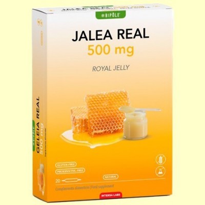 Jalea Real 500 mg - 20 ampollas - Bipôle