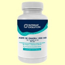 Aceite de Onagra 1.300 mg - 30 cápsulas - Nutrinat Evolution