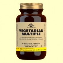 Múltiple para Vegetarianos - Adultos - 90 cápsulas - Solgar
