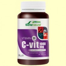 Vit&Min 20 C-Vit 1000 mg - 60 comprimidos - Soria Natural