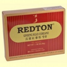 Redton Ginseng Rojo Coreano - 100 cápsulas - Abamed Farma