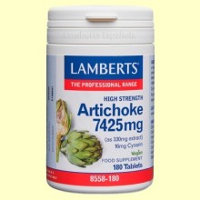 Alcachofa 7425 mg - 180 tabletas - Lamberts