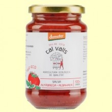 Salsa de Tomate con Albahaca Eco - 350 gramos - Cal Valls