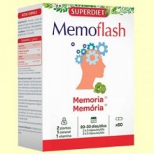 Memoflash Cápsulas - Memoria - 60 cápsulas - Super Diet