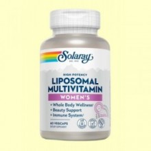Liposomal Multivitamin Women's - 60 cápsulas - Solaray