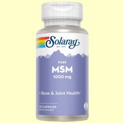 MSM Pure - 60 cápsulas - Solaray