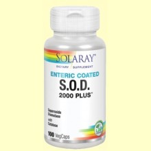 SOD 2000 Plus - 100 cápsulas vegetales - Solaray