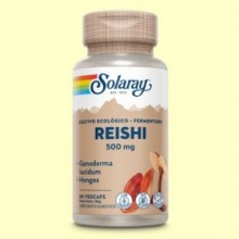 Reishi Eco Fermentado - 60 cápsulas - Solaray