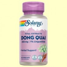 Dong Quai - Extracto de raíz - 60 cápsulas - Solaray
