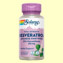 Super Resveratrol - 30 cápsulas - Solaray
