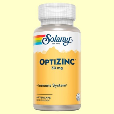 OptiZinc - 60 cápsulas - Solaray