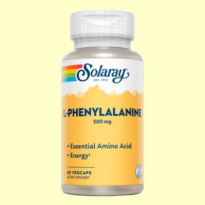L-Phenylalanine 500 mg- 60 cápsulas - Solaray