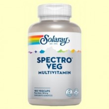 Spectro Veg MultiVitamin - 180 cápsulas - Solaray