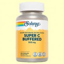 Super C Buffered - 100 cápsulas - Solaray