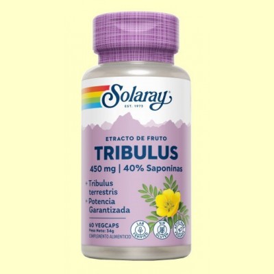 Tribulus - 60 cápsulas - Solaray