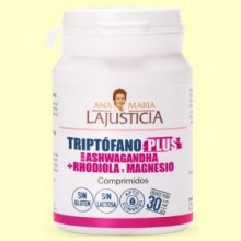 Triptófano Plus con Ashwagandha + Rhodiola y Magnesio - 60 comprimidos - Ana María LaJusticia