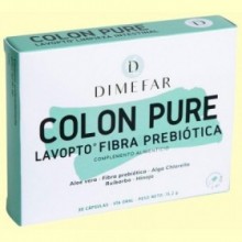Colon Pure Lavopto® con chlorella - 30 cápsulas - Laboratorios Dimefar