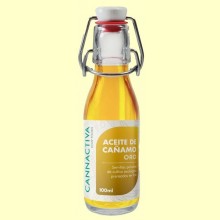 Aceite de Semilla de Cáñamo Oro Eco - 100 ml - Cannactiva