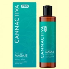 Aceite de Masaje CBD - 200 ml - Cannactiva