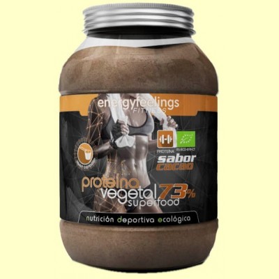 Organic Proteína Vegetal Cacao 73% - 1500 gramos - Energy Feelings
