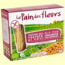 Tostadas Crujientes de Garbanzos Bio - 150 gramos - Le Pain des fleurs