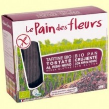 Tostadas Crujientes de Arroz Negro Bio - 150 gramos - Le Pain des fleurs